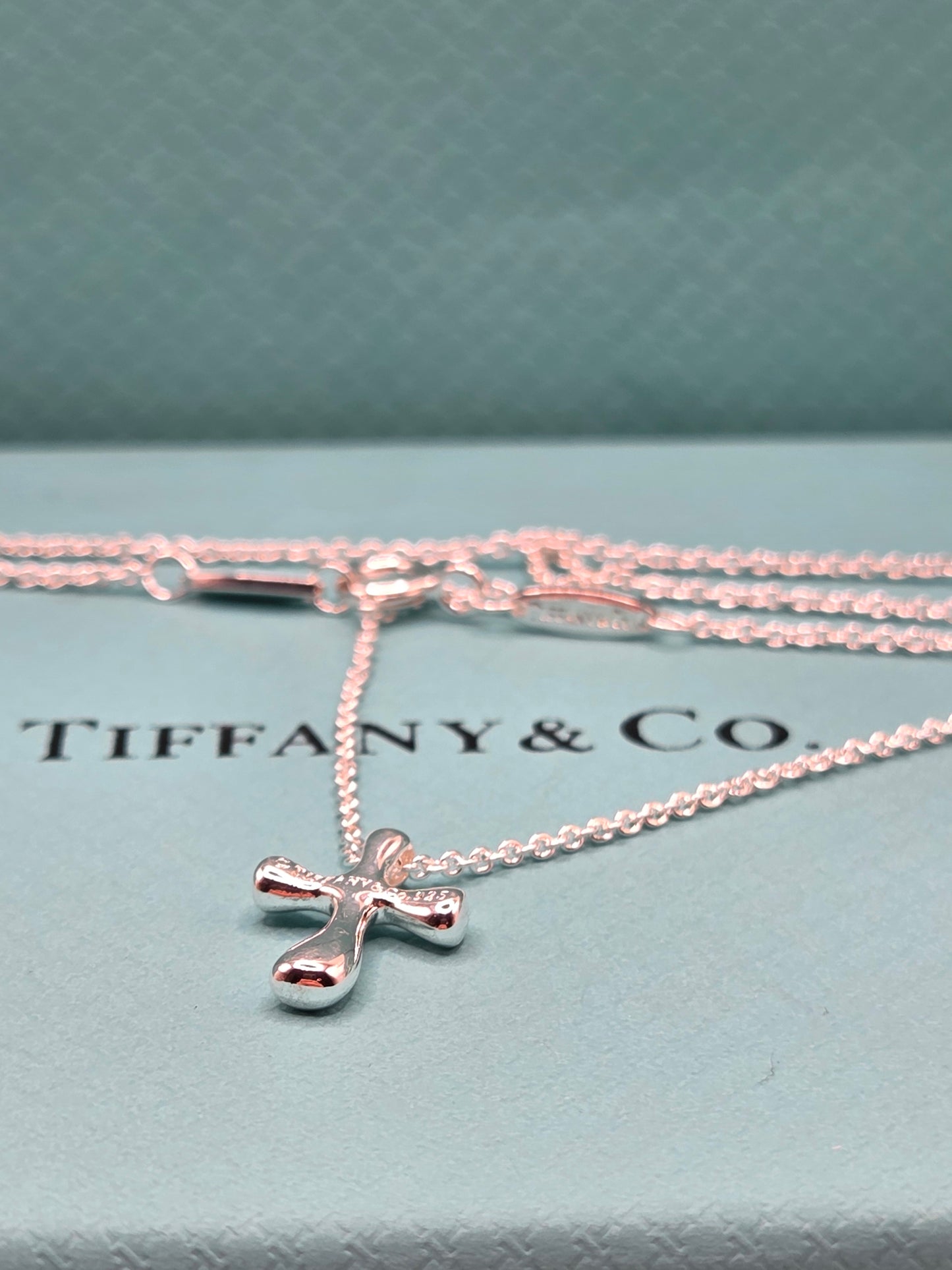 Bubble Cross Necklace