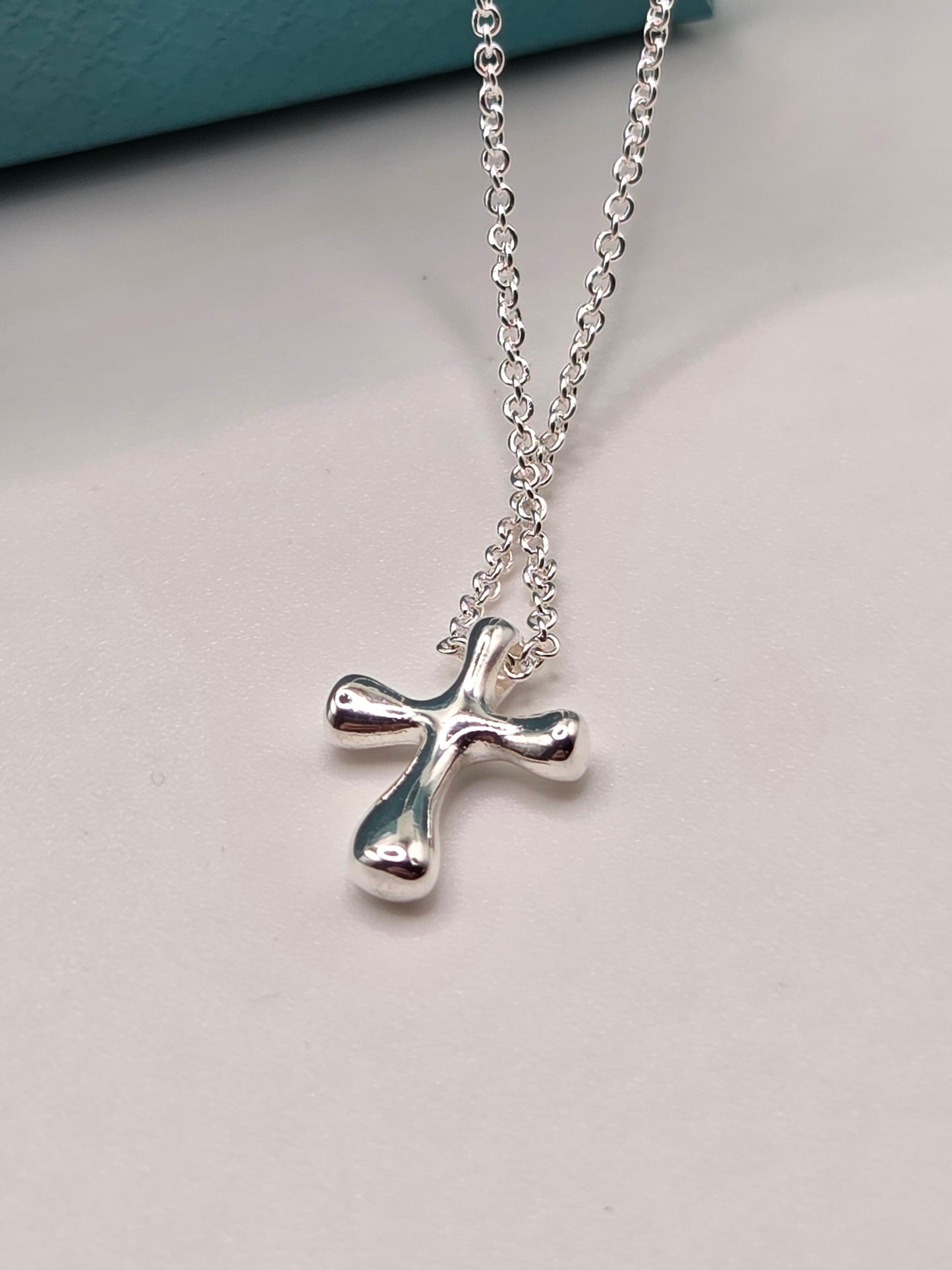 Bubble Cross Necklace