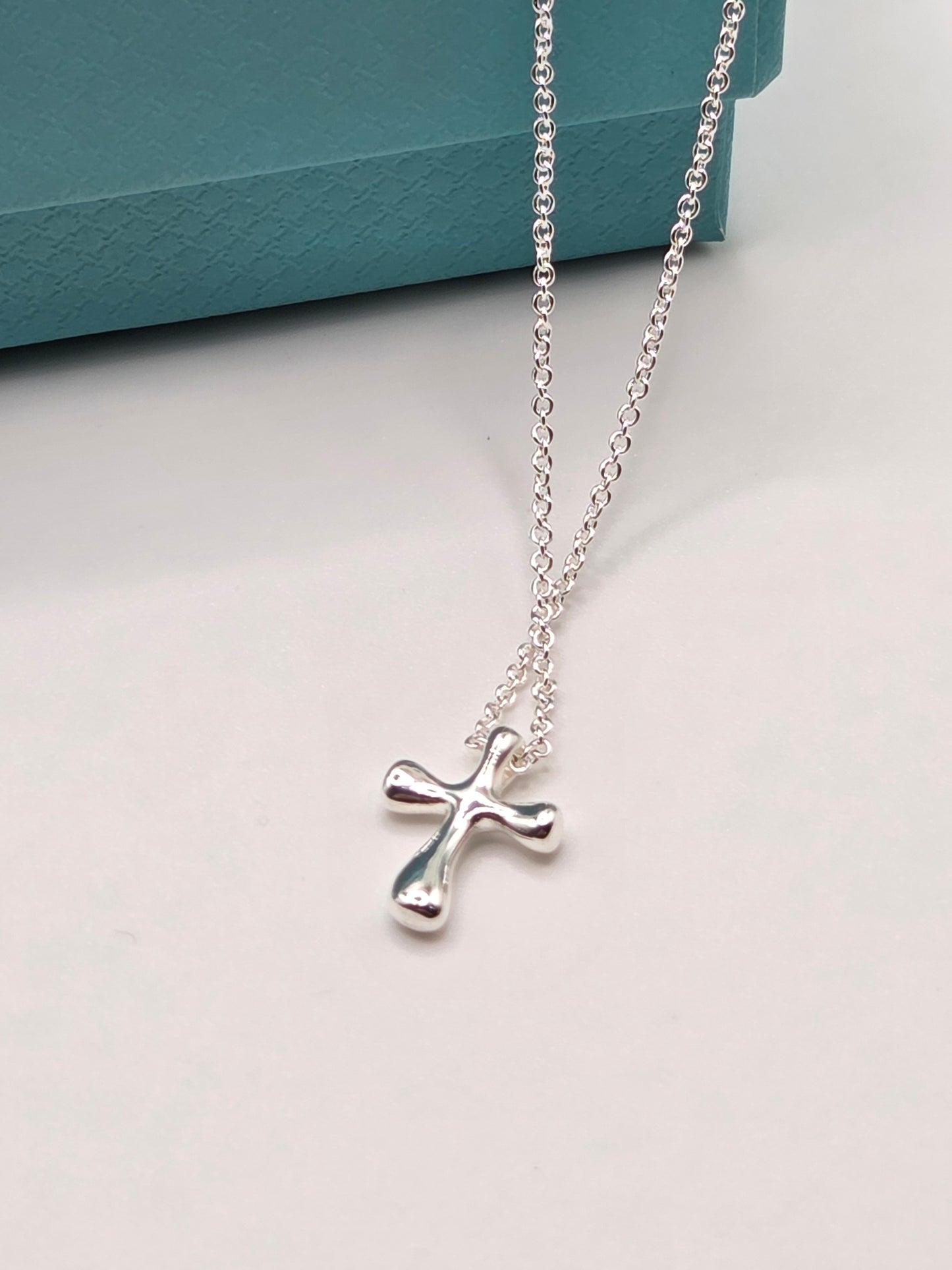 Bubble Cross Necklace
