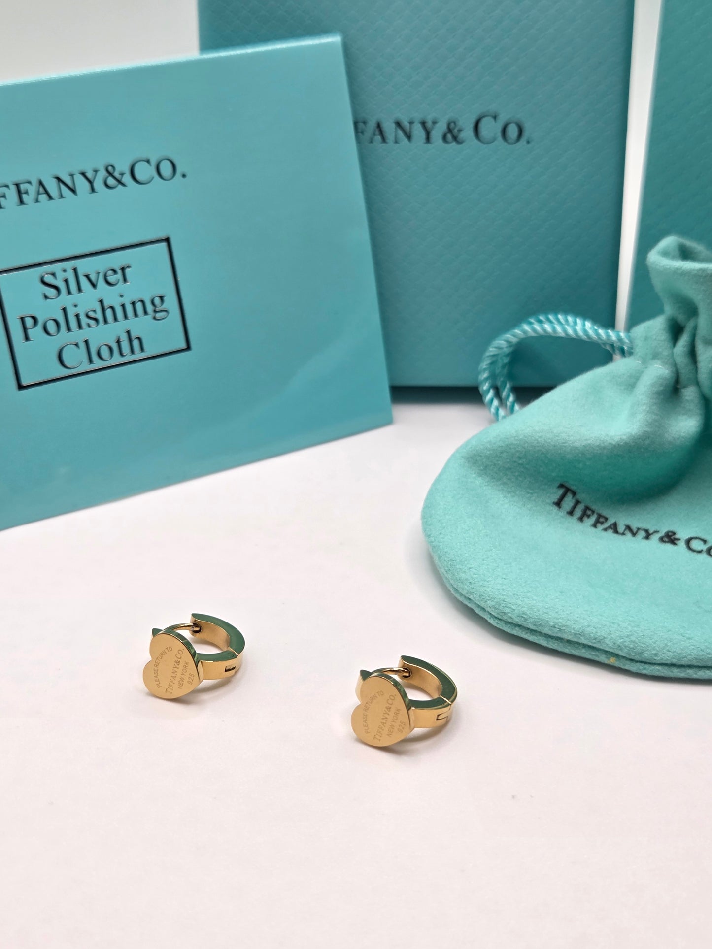 Hooped Heart Earrings