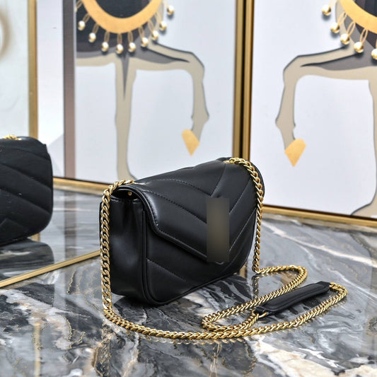 Gold Chain Clutch Bag