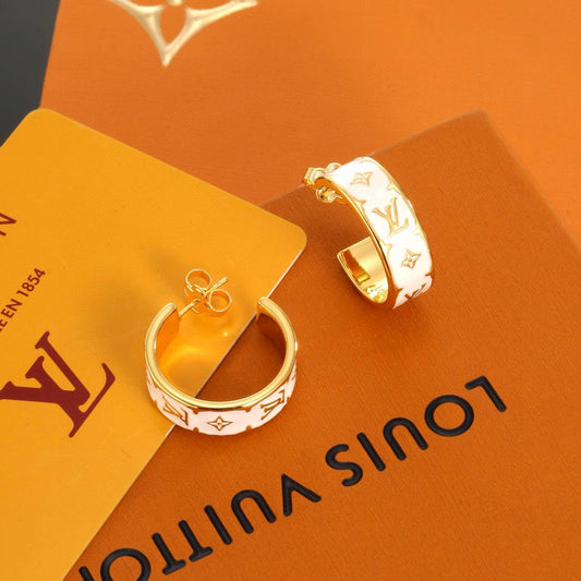 Half Crescent Earrings