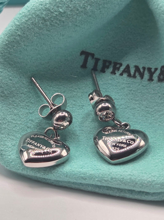 Classic Heart Stud Earrings