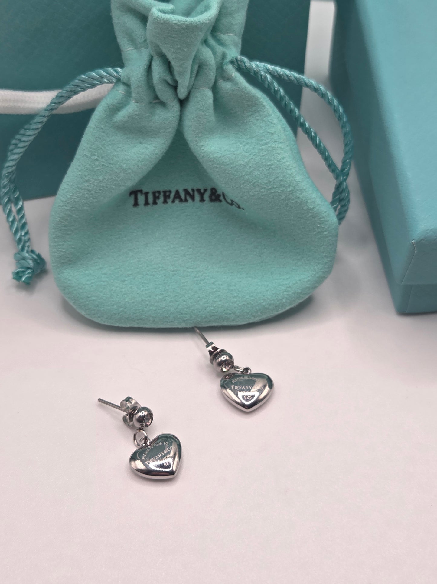 Classic Heart Stud Earrings