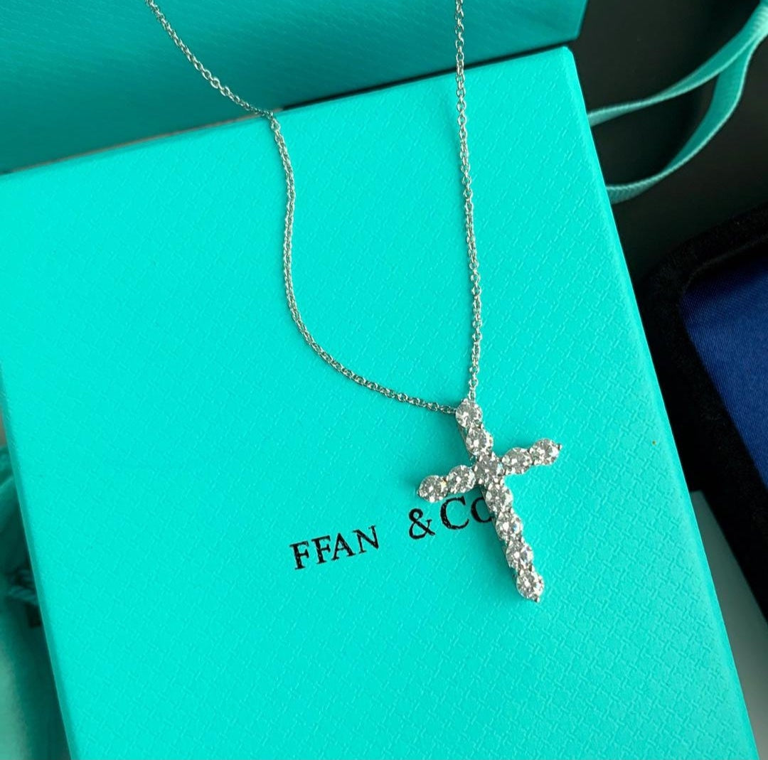 Cross Necklace 18"
