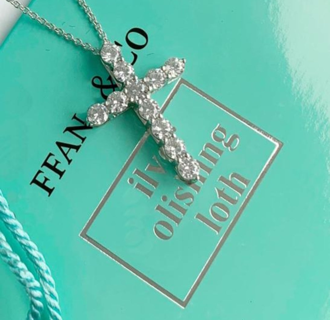 Cross Necklace 18"