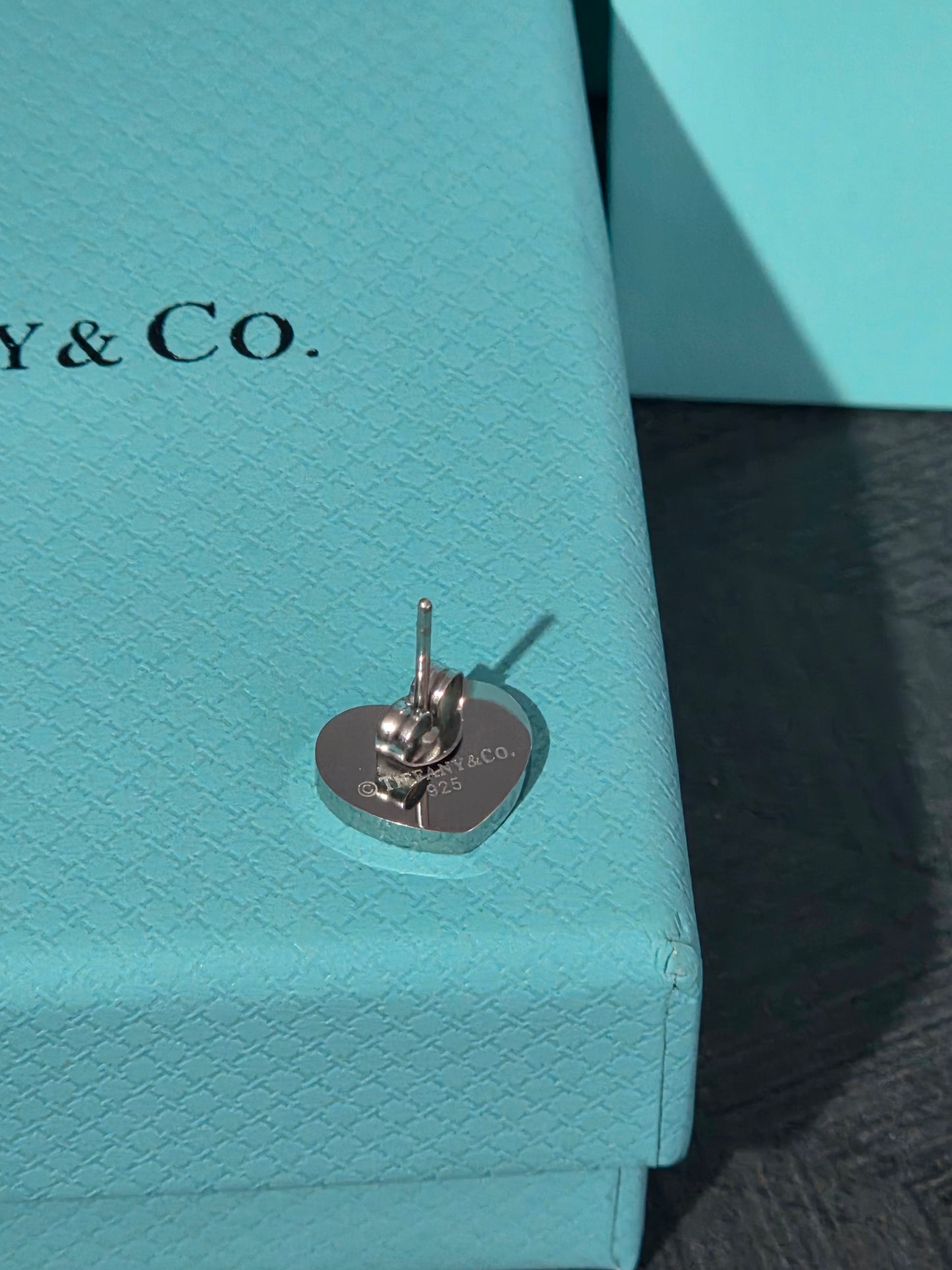 Double Heart Stud Earrings