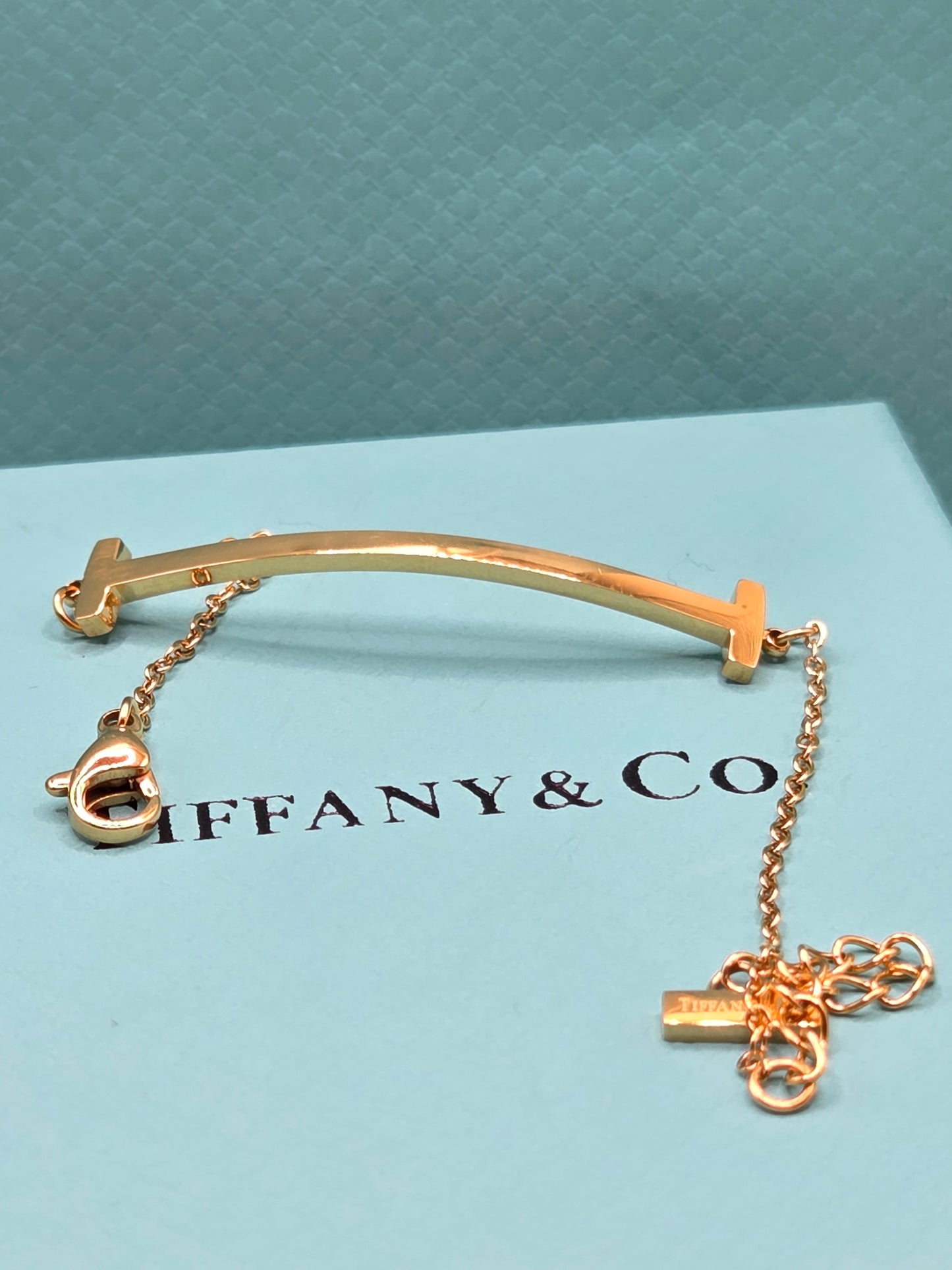 Curved T Bar Bracelet