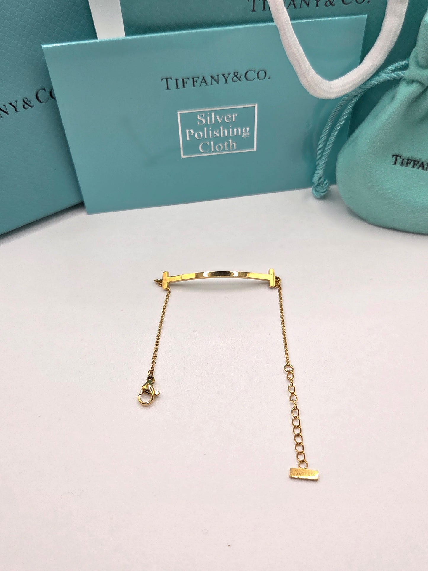 Curved T Bar Bracelet