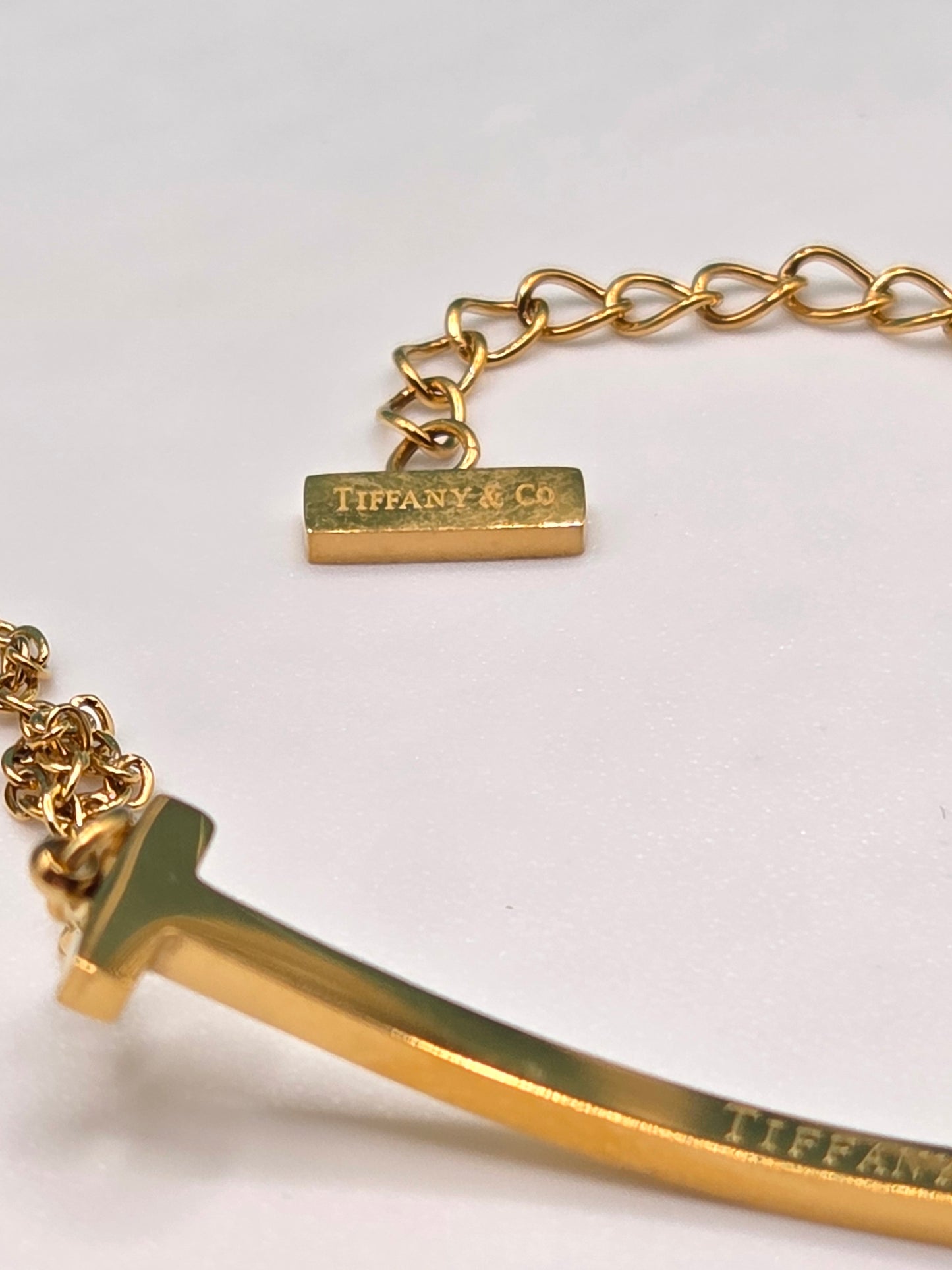 Curved T Bar Bracelet