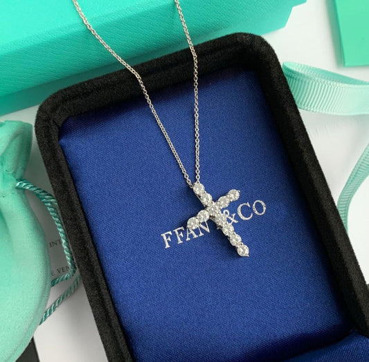 Cross Necklace 18"