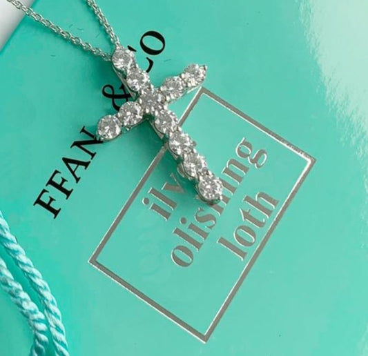 Cross Necklace 18"
