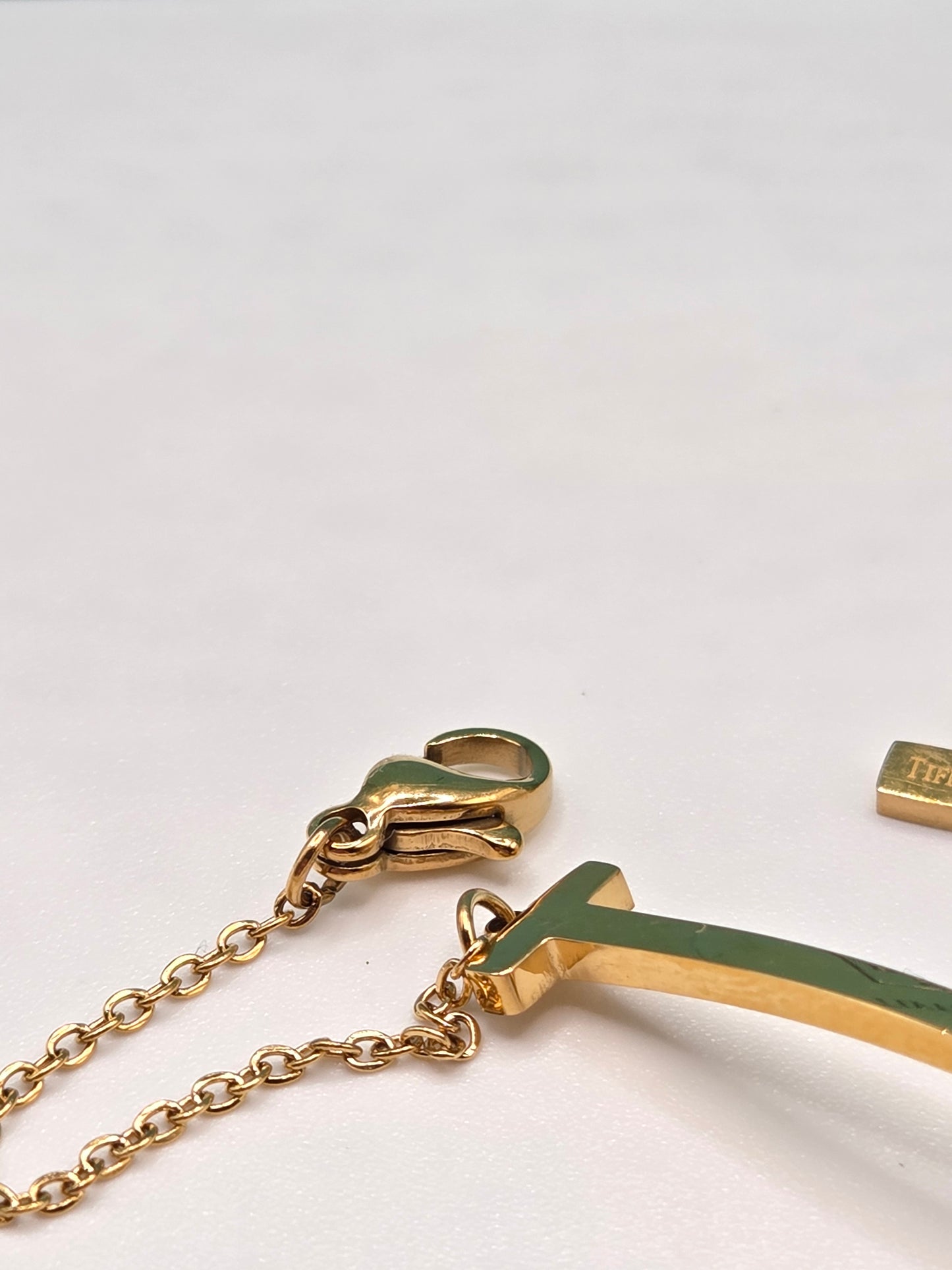 Curved T Bar Bracelet
