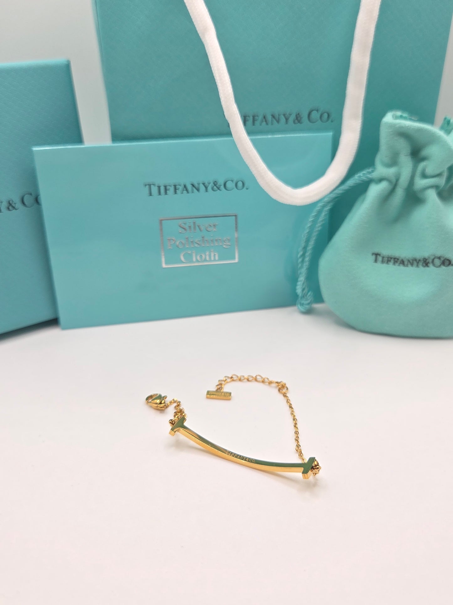Curved T Bar Bracelet
